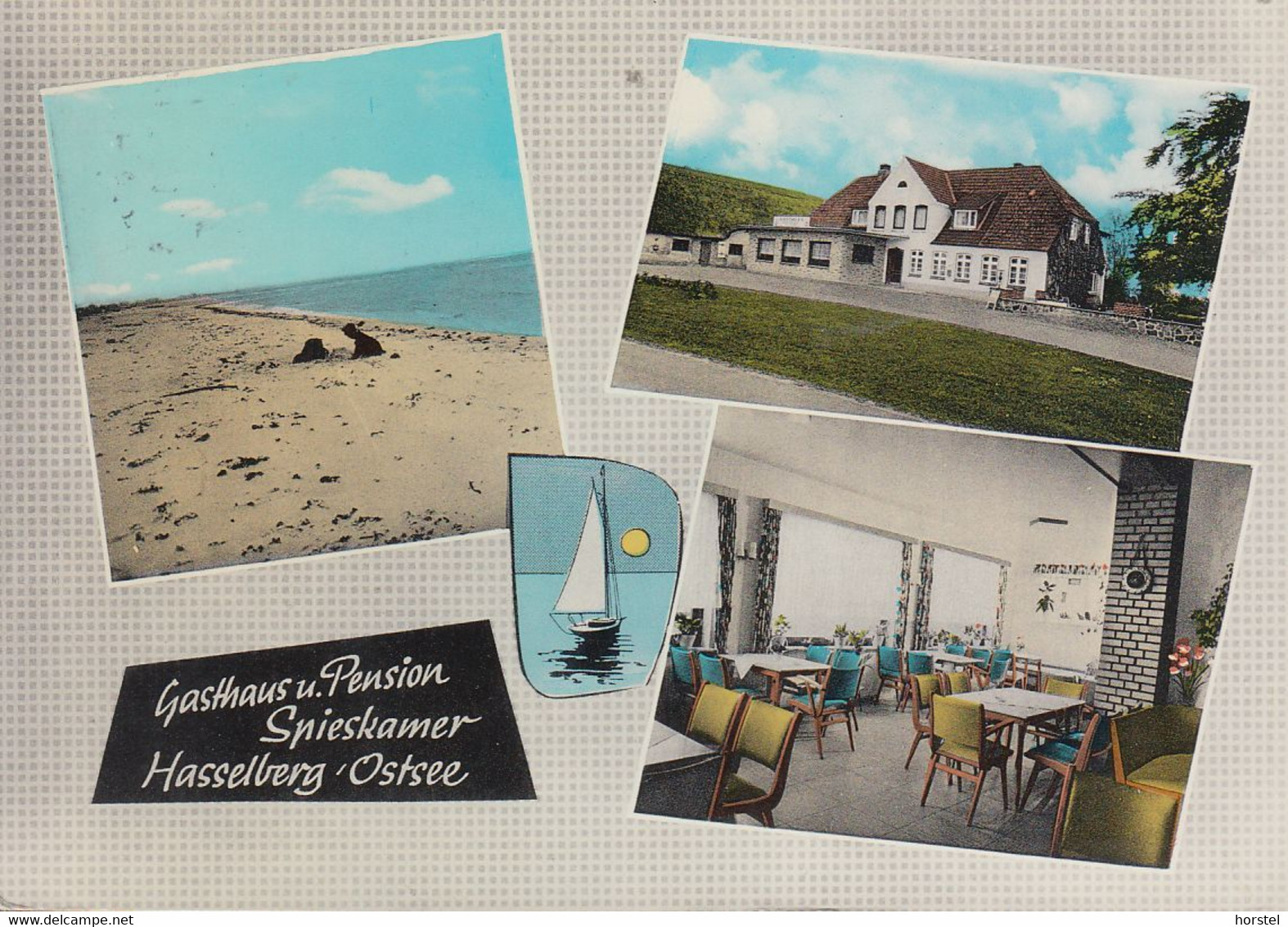 D-24376 Hasselberg - Gasthaus Und Pension "Spieskamer" - Nice Stamp - Kappeln / Schlei