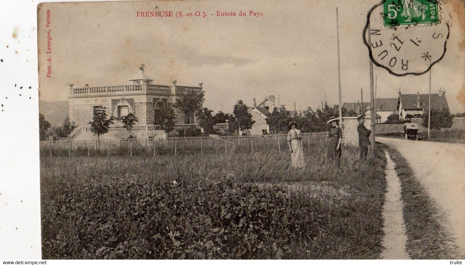 FRENEUSE ENTREE DU PAYS - Freneuse