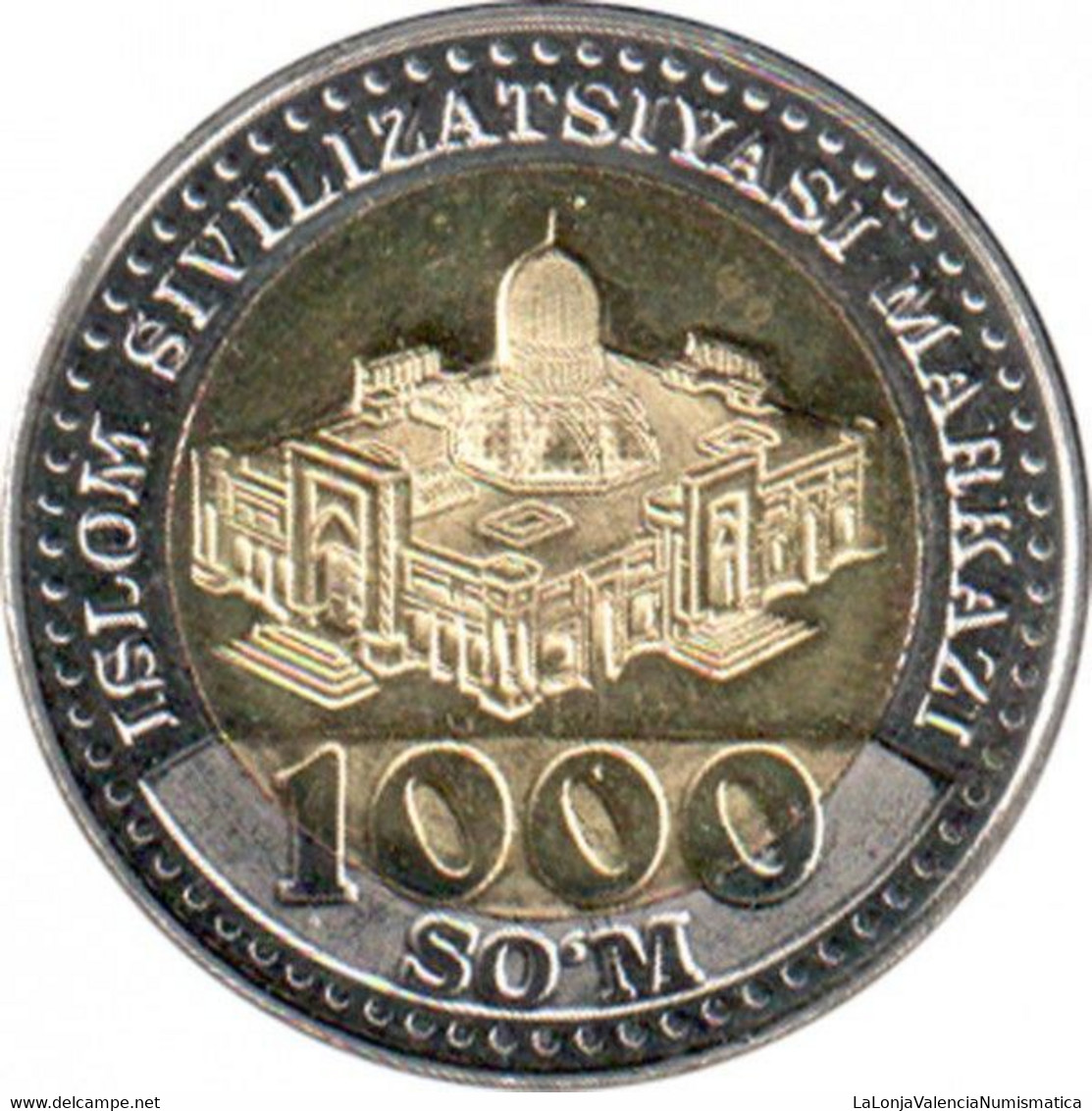 Uzbekistán 1000 Som 2022 Km New Sc Unc - Uzbenisktán