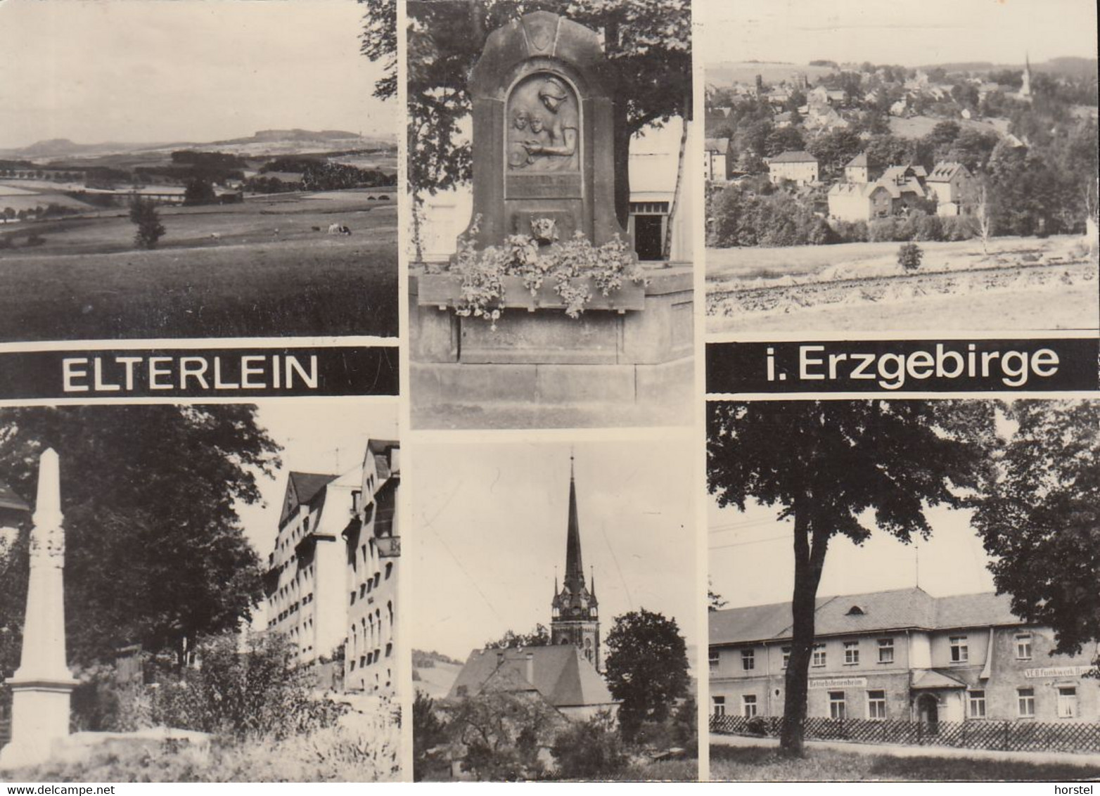 D-09481 Elterlein Im Erzgebirge - Alte Ansichten - VEB Funkwerk Dresden - Elterlein