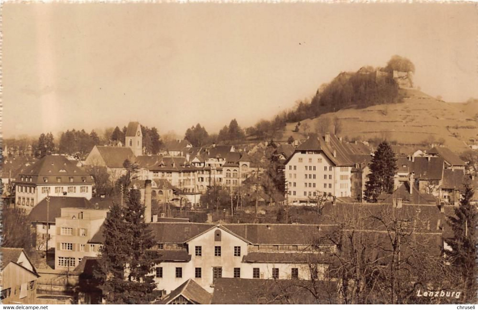 Lenzburg Fliegeraufnahme - Lenzburg