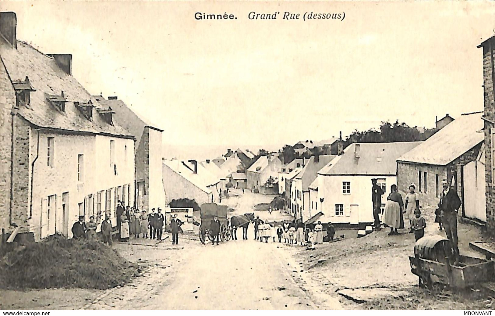 Guimnée - Grand'rue (dessous) - Doische