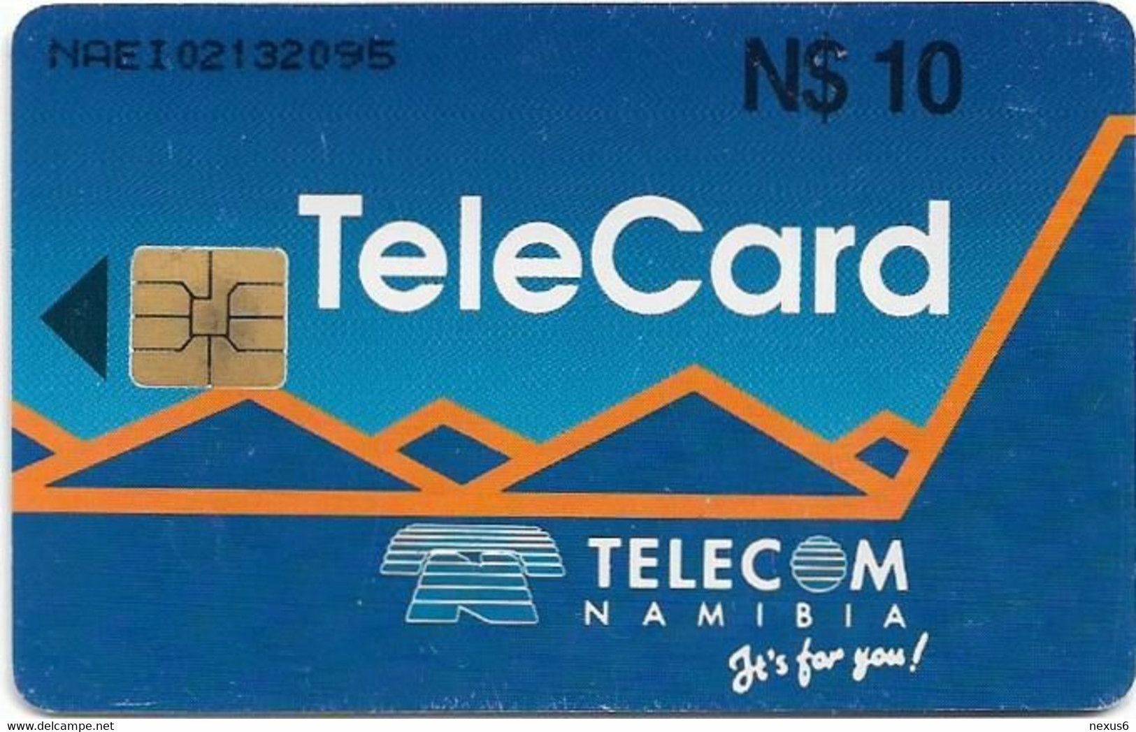 Namibia - Telecom Namibia - Hello Namibia! - All National Calls, 10$, 100.000ex, Used - Namibia