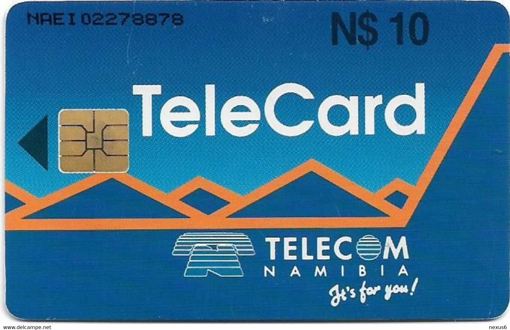 Namibia - Telecom Namibia - Hello Namibia! - All National Weekend, 10$, 100.000ex, Used - Namibia