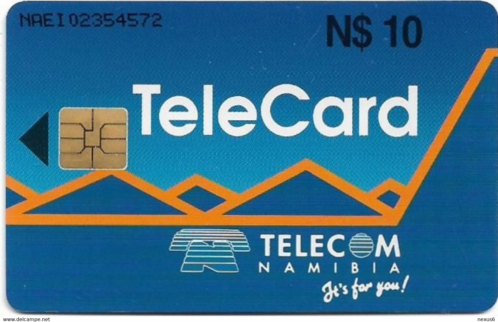 Namibia - Telecom Namibia - Hello Namibia! - Call S.A…, 10$, 50.000ex, Used - Namibia