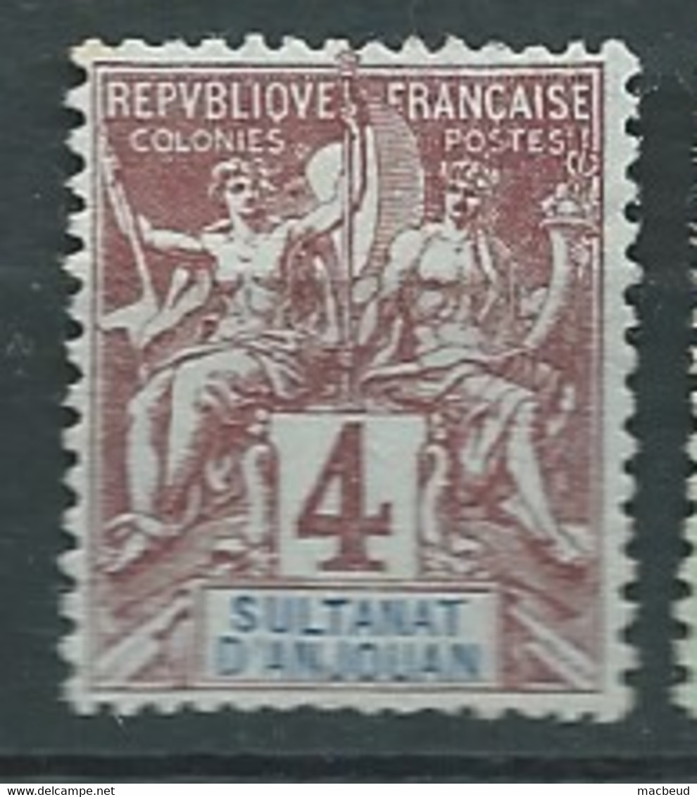 Anjouan - Yvert N° 3 (*)   -  AE21503 - Unused Stamps