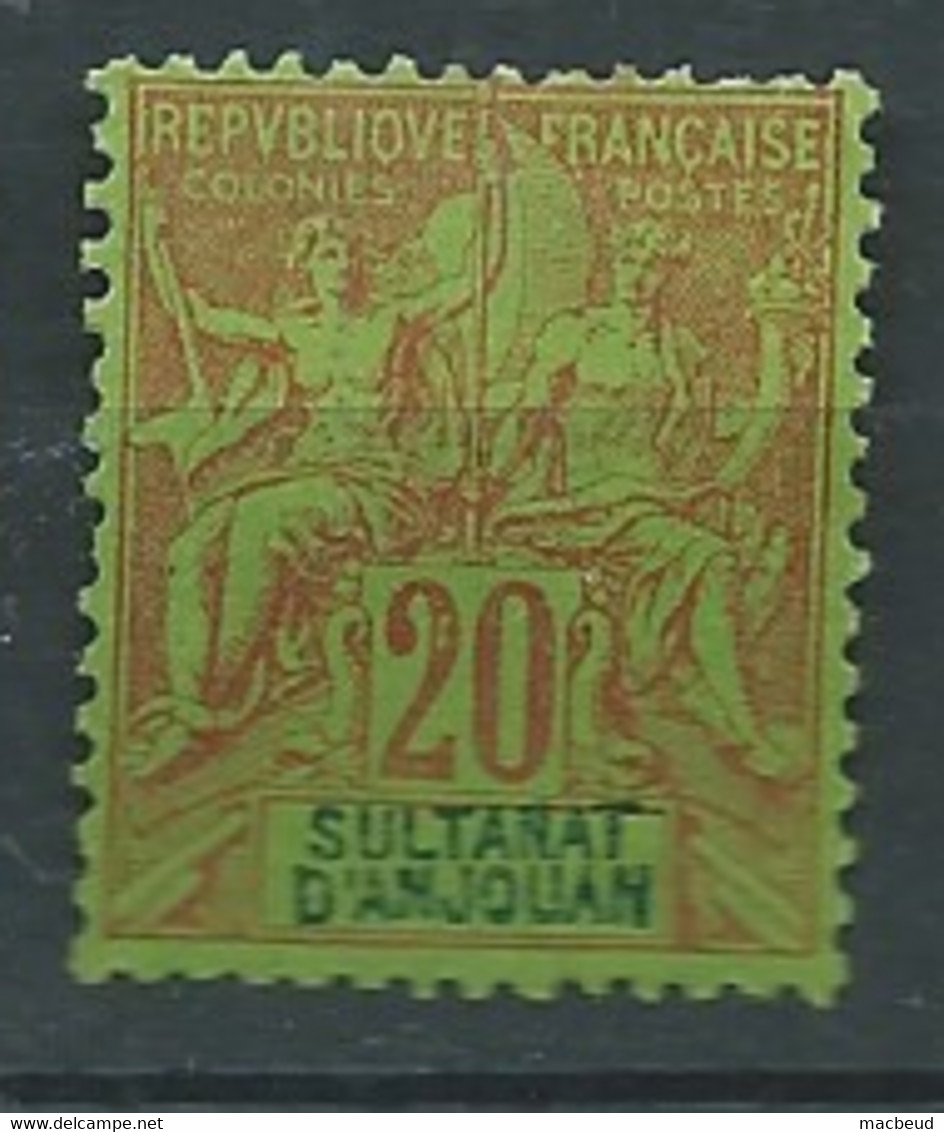 Anjouan - Yvert N°7  (*)    -  AE21507 - Unused Stamps