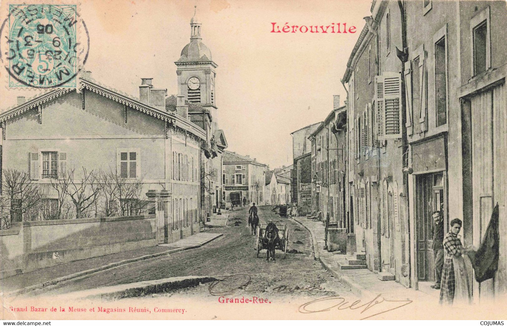 55 - LEROUVILLE - S10352 - Grande Rue - L1 - Lerouville