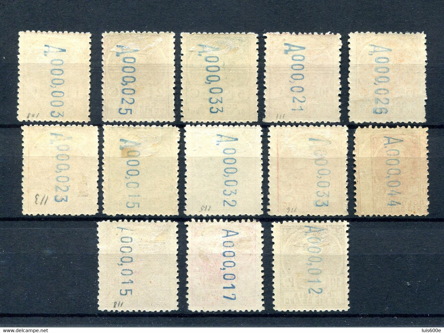 1919.RIO DE ORO.EDIFIL 104/116*.NUEVOS CON FIJASELLOS(MH).CATALOGO 90€ - Rio De Oro