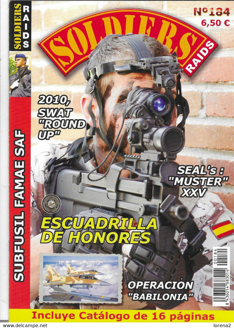 Revista Soldier Raids Nº 184. Rsr-184 - Spagnolo