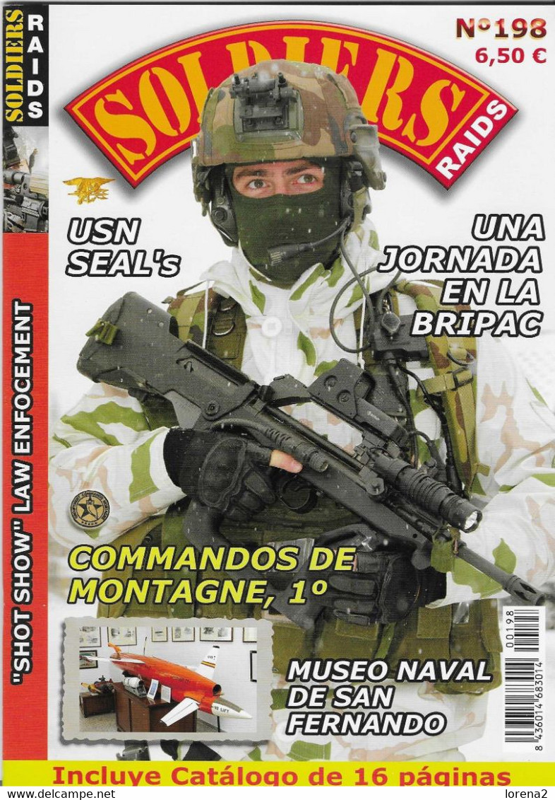 Revista Soldier Raids Nº 198. Rsr-198 - Spagnolo