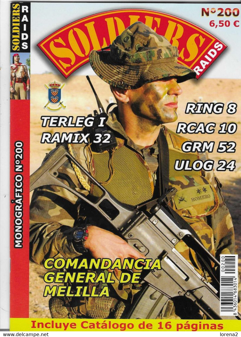 Revista Soldier Raids Nº 200. Rsr-200 - Spagnolo