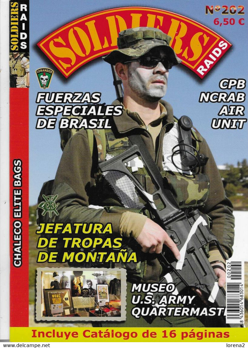 Revista Soldier Raids Nº 202. Rsr-202 - Spagnolo