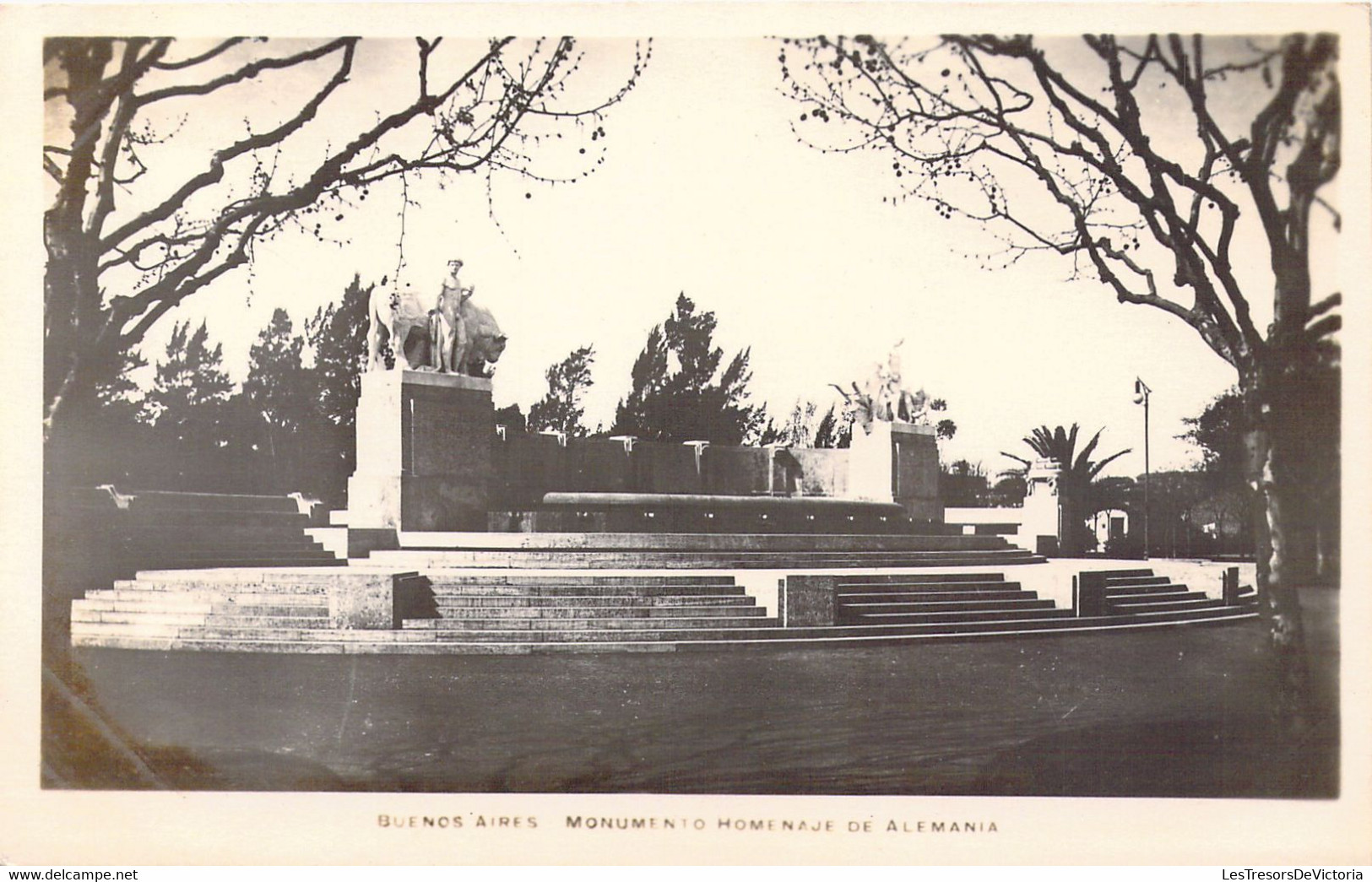 ARGENTINE - BUENOS AIRES - Monumento Homenaje De Alemania - Carte Postale Ancienne - Argentina