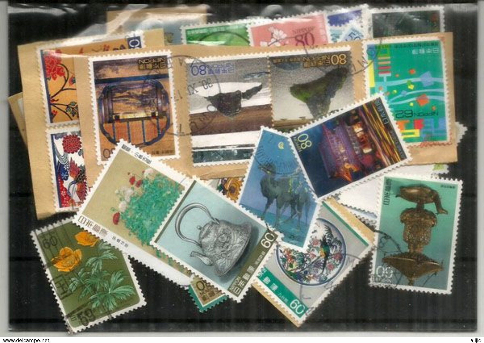 JAPON. Beau Lot De 50 Timbres Grands Formats, Tous Differents., Bonne Qualité.  Lot # 1 - Vrac (max 999 Timbres)