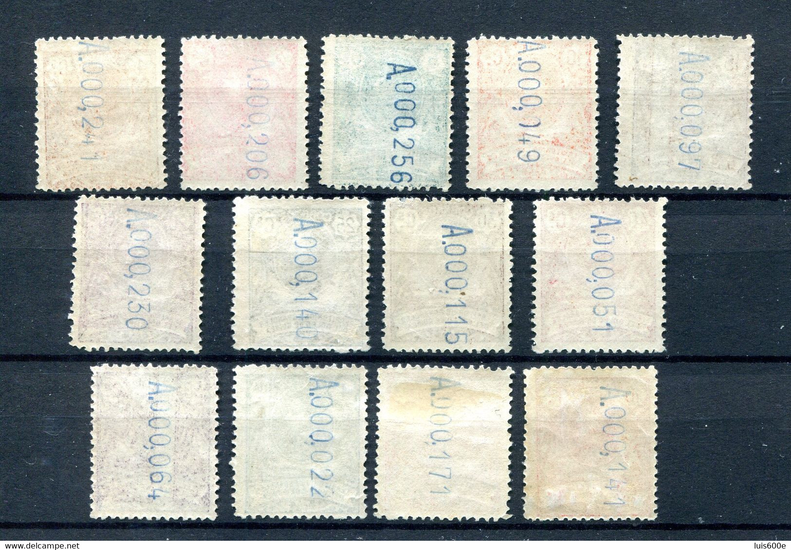 1909.GUINEA.EDIFIL 59/71*.NUEVOS CON FIJASELLOS(MH).CATALOGO 50€ - Guinea Española