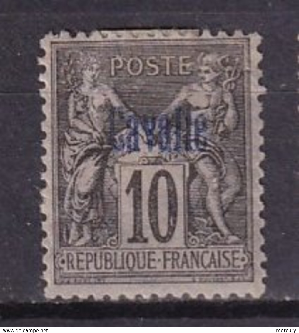 CAVALLE - 10 C. Noir Sur Lilas Type II Neuf - Ungebraucht