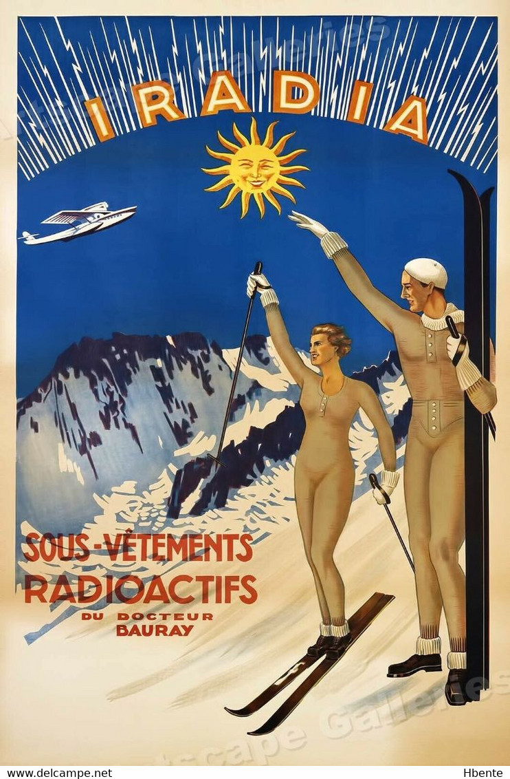 Iradia Sous-Vêtements Radioactifs Publicité - Advertising (Photo) - Voorwerpen