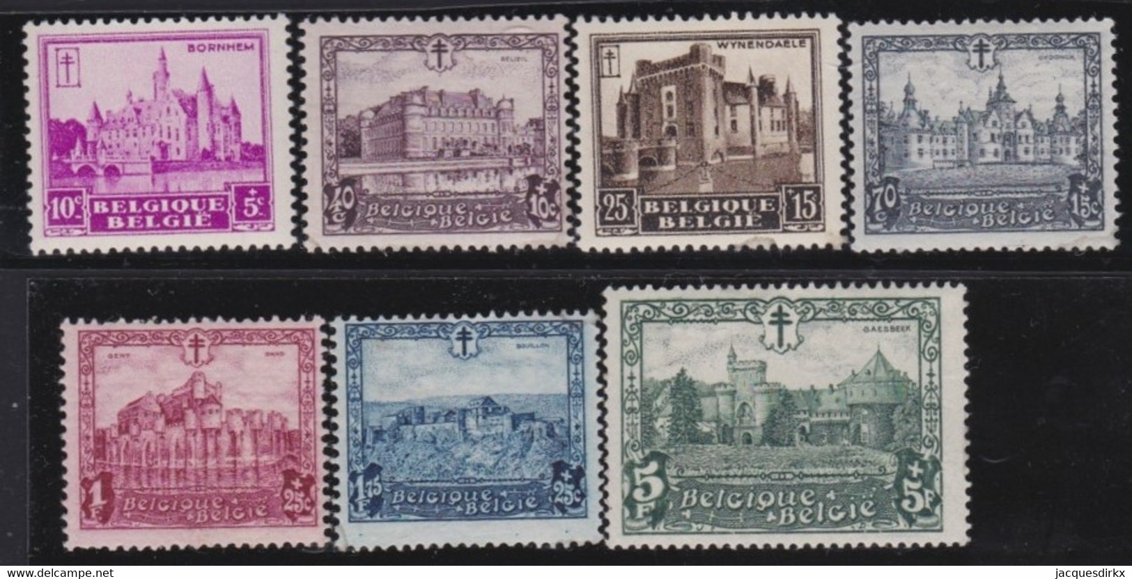 Belgie   .   OBP   .   308/314       .    *      .   Ongebruikt Met Gom  .   /   .  Neuf Avec Gomme - Unused Stamps