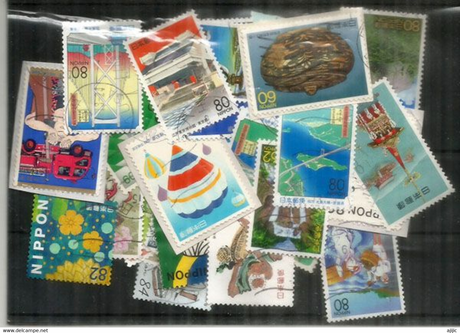 JAPON. Beau Lot De 50 Timbres Grands Formats, Tous Differents., Bonne Qualité.  Lot #  4 - Vrac (max 999 Timbres)