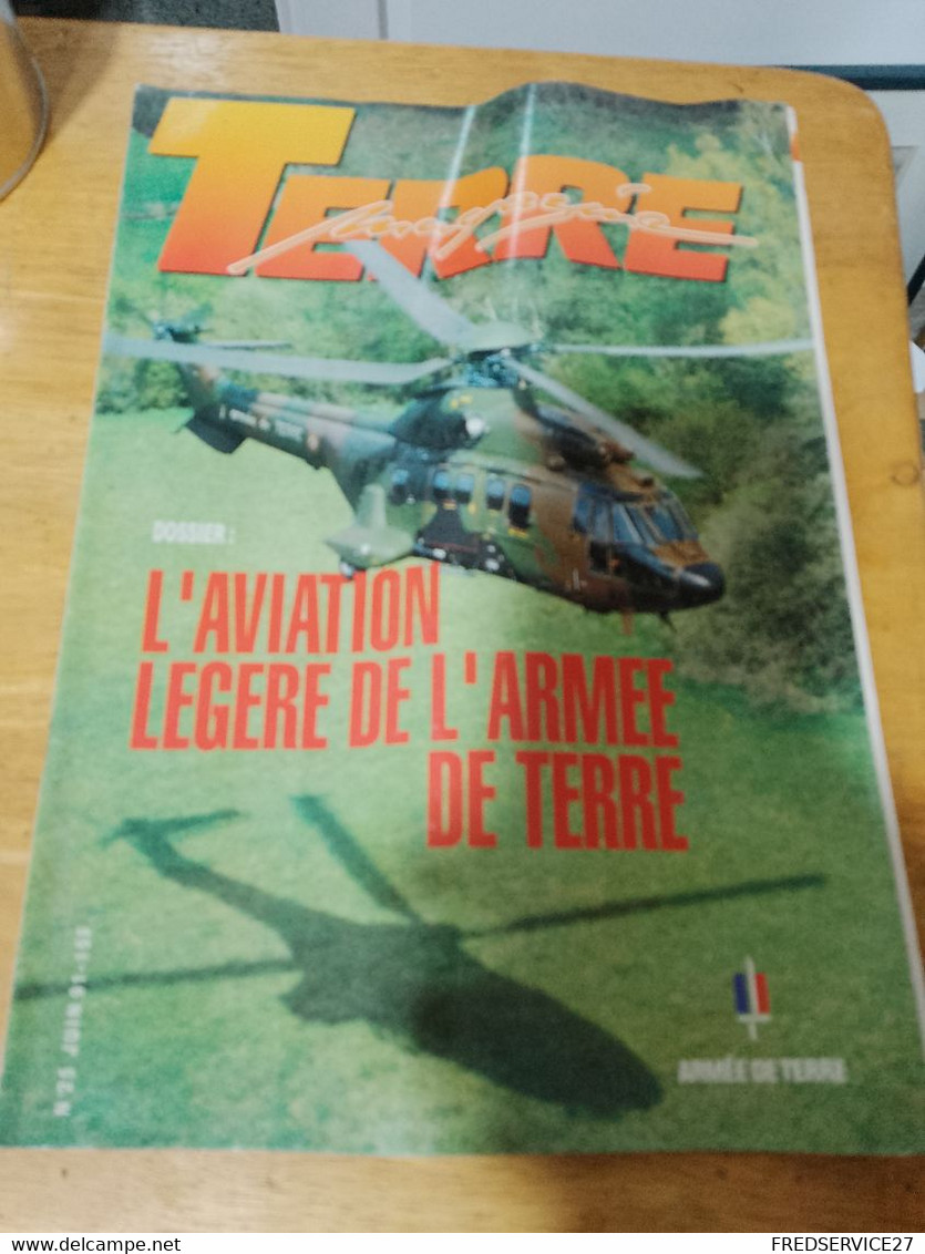 71/ TERRE MAGAZINE  ARMEE DE TERRE N°25 1991 SOMMAIRE EN PHOTO - Armas