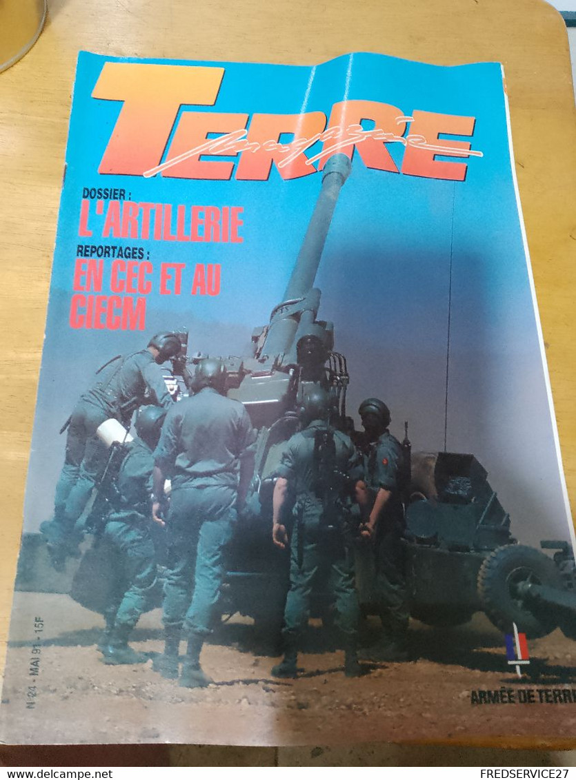 71/ TERRE MAGAZINE  ARMEE DE TERRE N°24 1991 SOMMAIRE EN PHOTO - Weapons