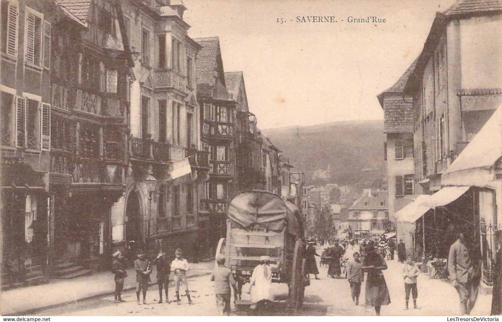 FRANCE - 67 - SAVERNE - Grand'Rue - Carte Postale Ancienne - Saverne