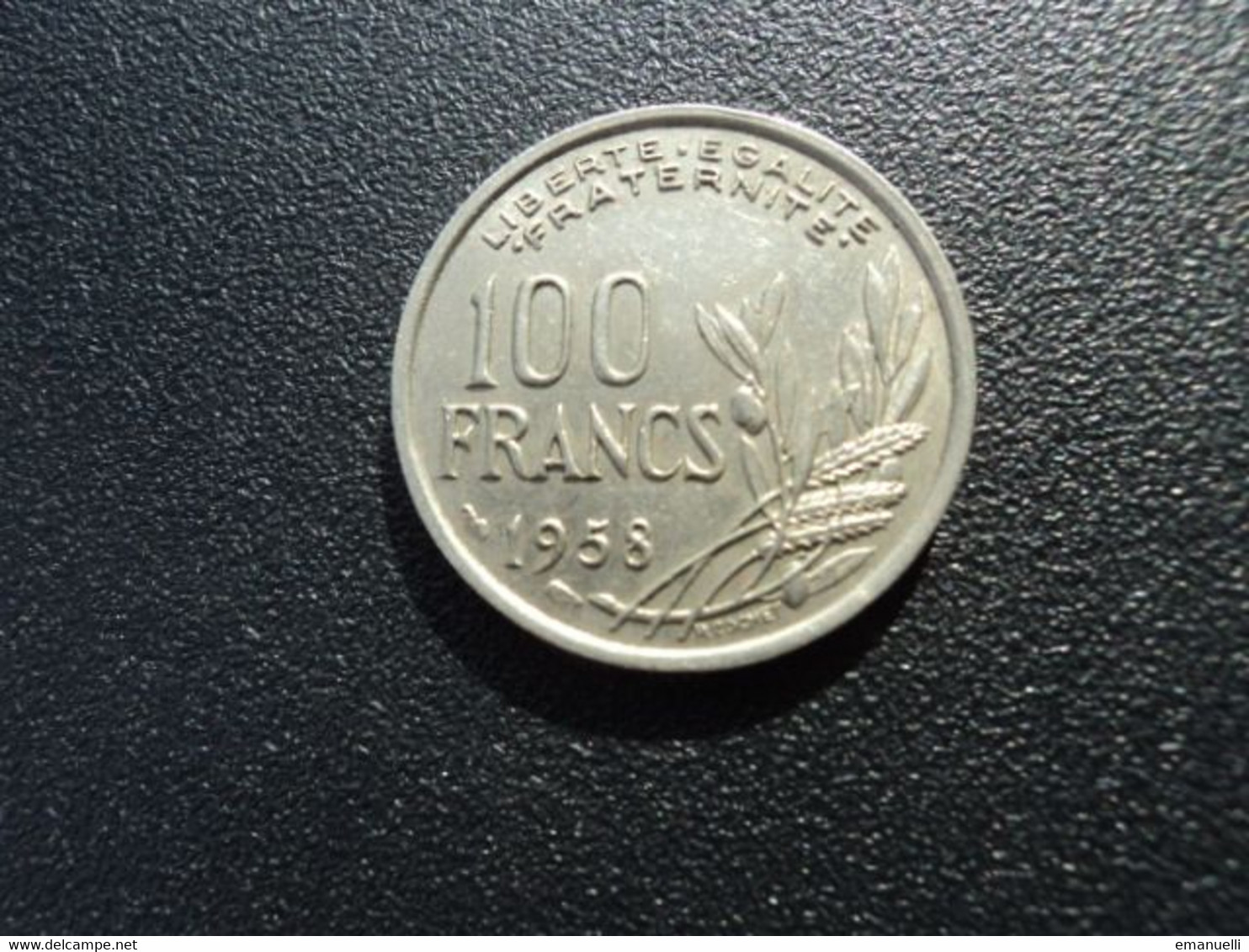 FRANCE : 100 FRANCS   1958 Aile     F.450 / G.897 / KM 819.1      SUP 55 - 100 Francs