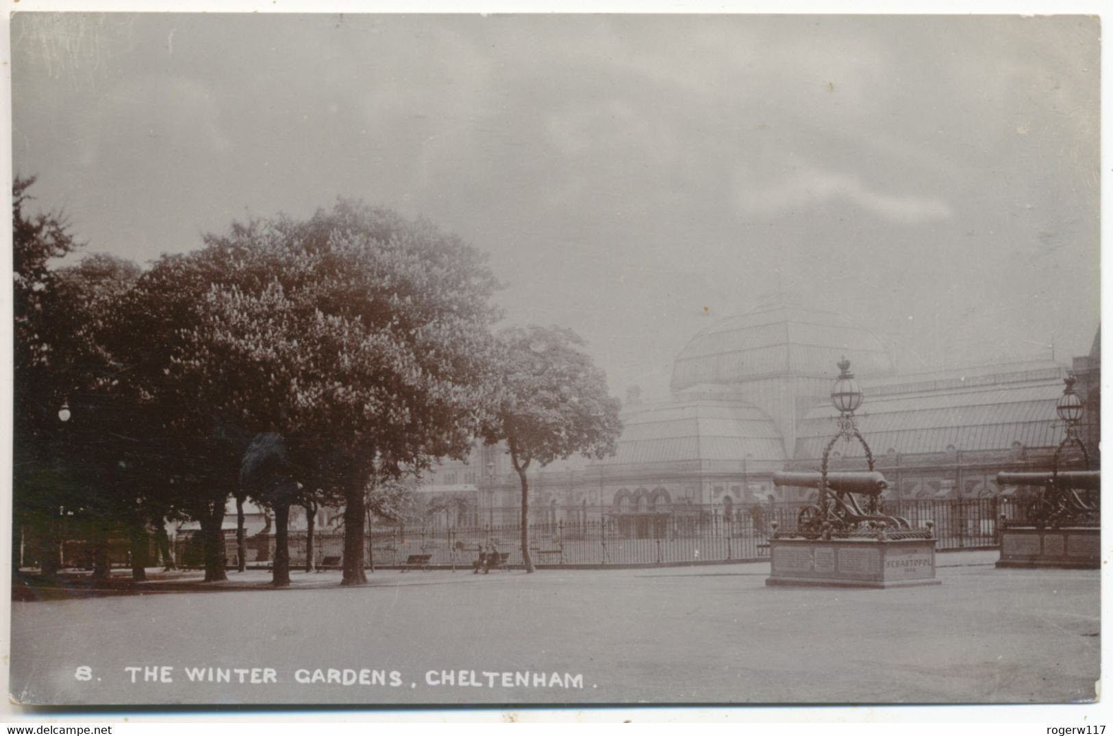 The Winter Gardens, Cheltenham, Atmospheric Postcard - Cheltenham