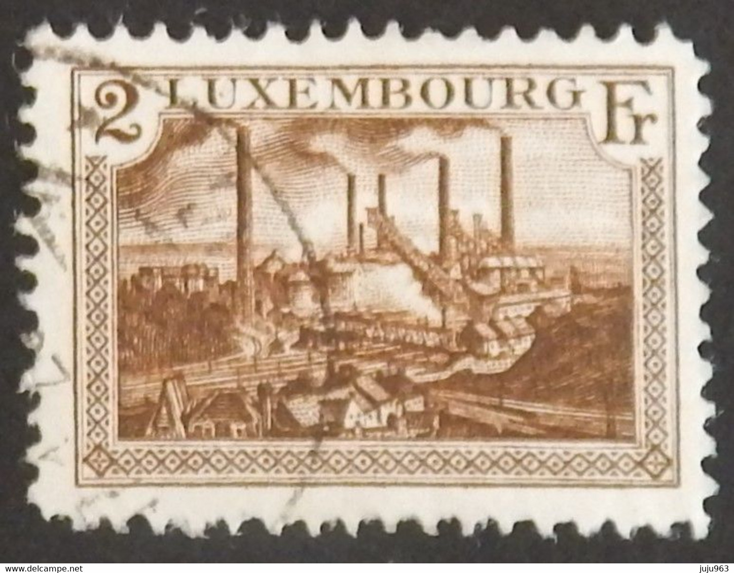 LUXEMBOURG YT 158 OBLITERE  ANNÉES 1924/1926 - Oblitérés