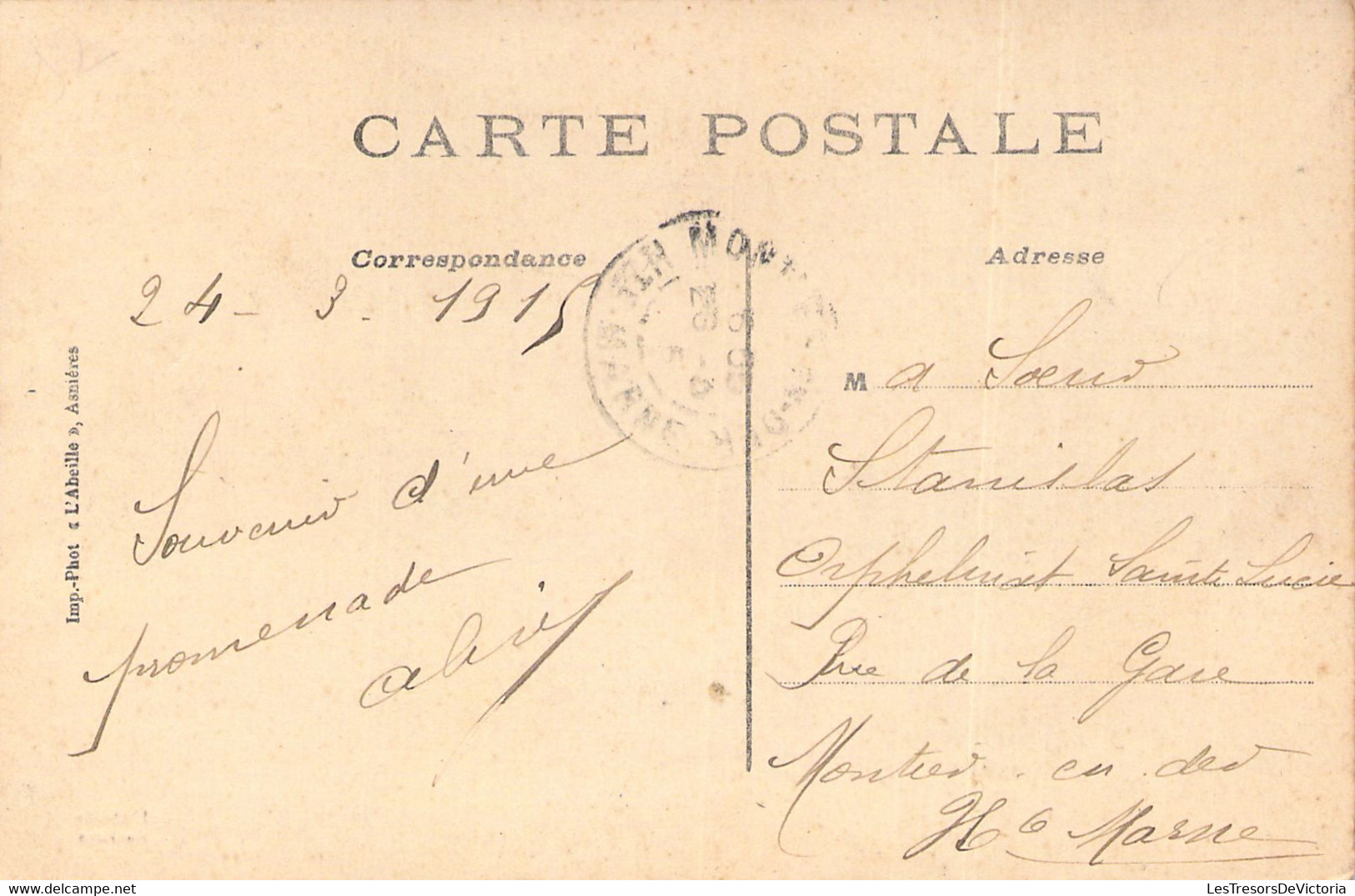 FRANCE - 92 - COURBEVOIE - L'église - Carte Postale Ancienne - Courbevoie