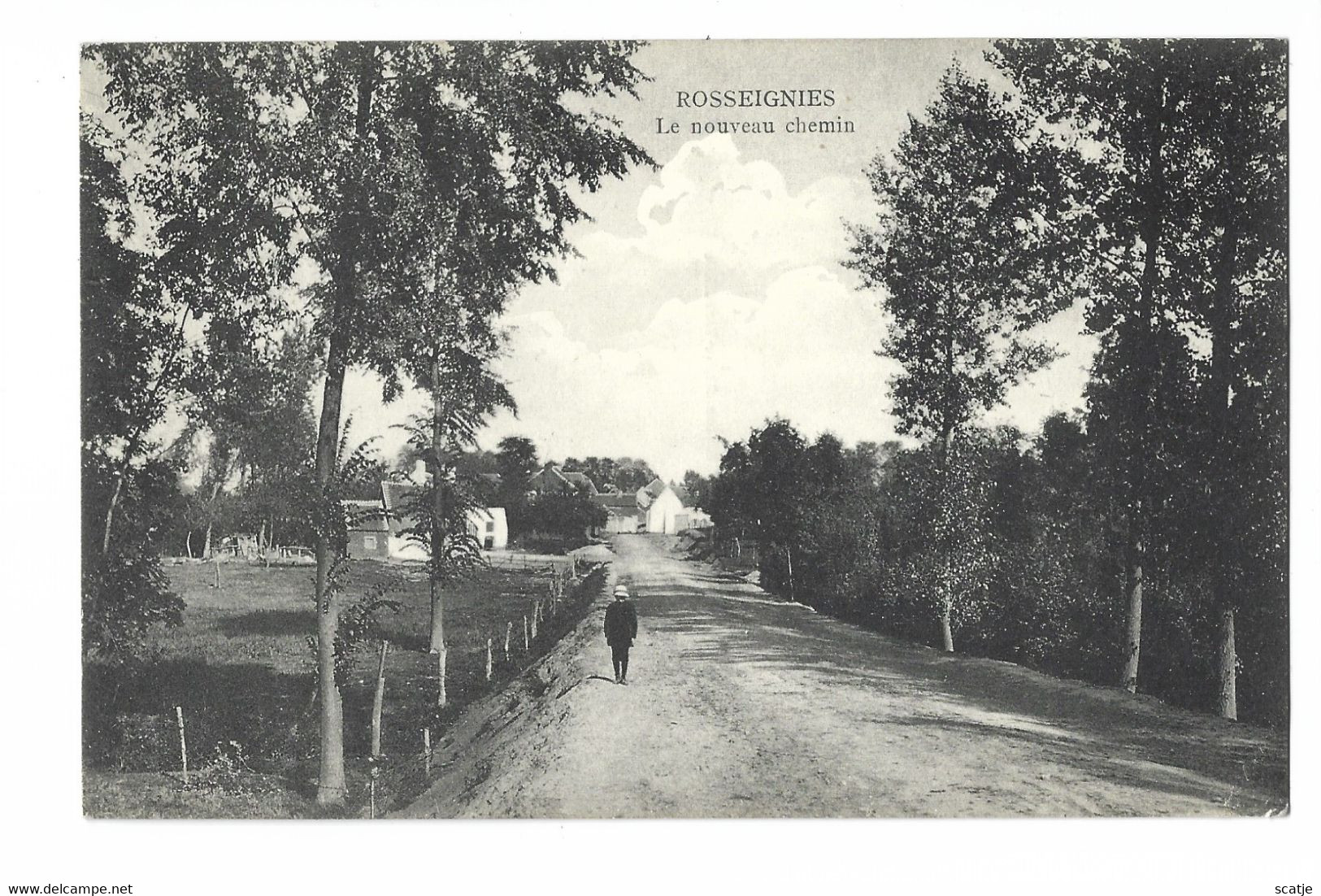 Rosseignies   -   Le Nouveau Chemin.   -    1939    Feluy-Arquennes - Pont-à-Celles