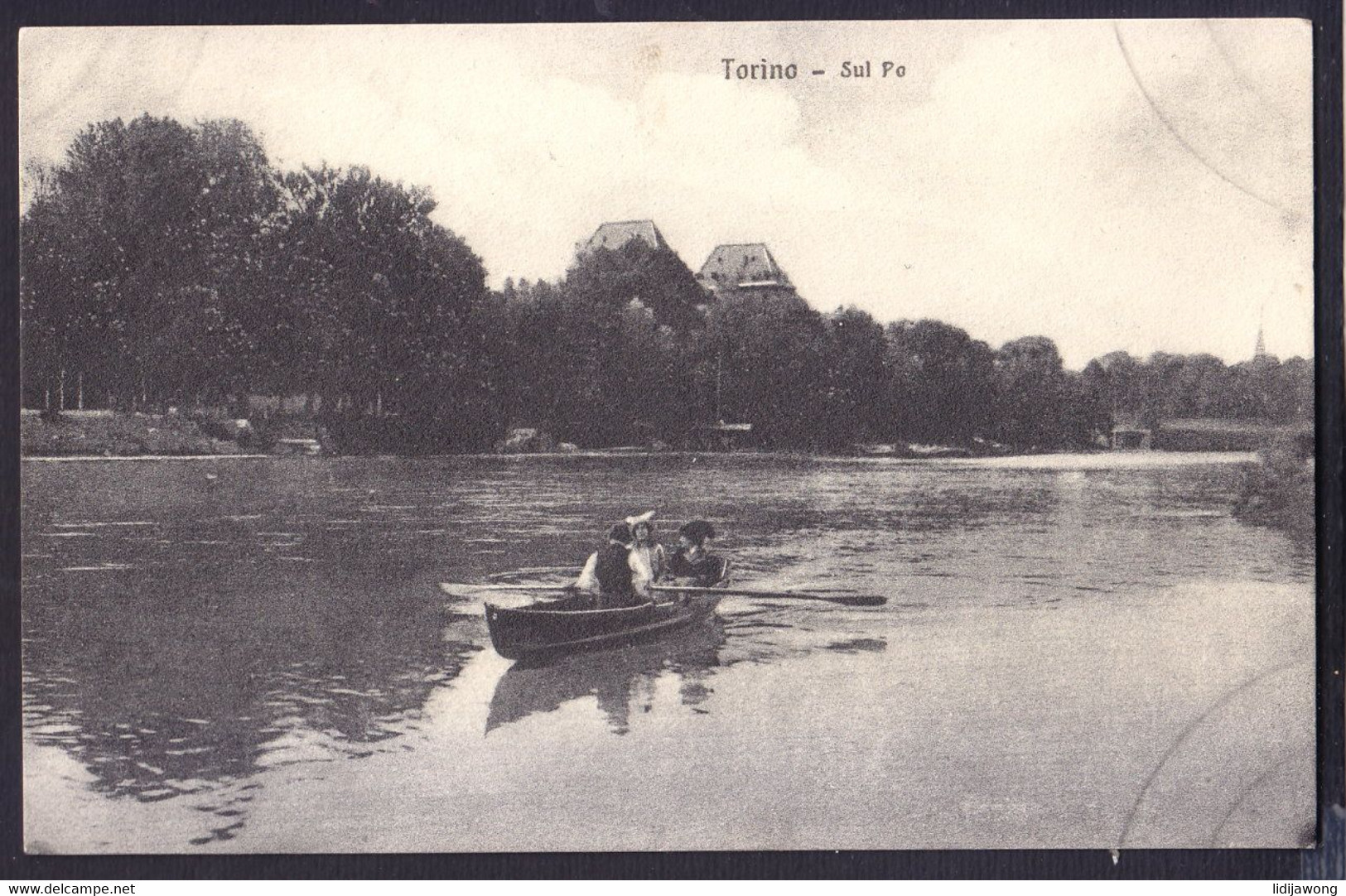 TORINO TURIN -  Fiume Po - Old Postcard (see Sales Conditions) - Fiume Po