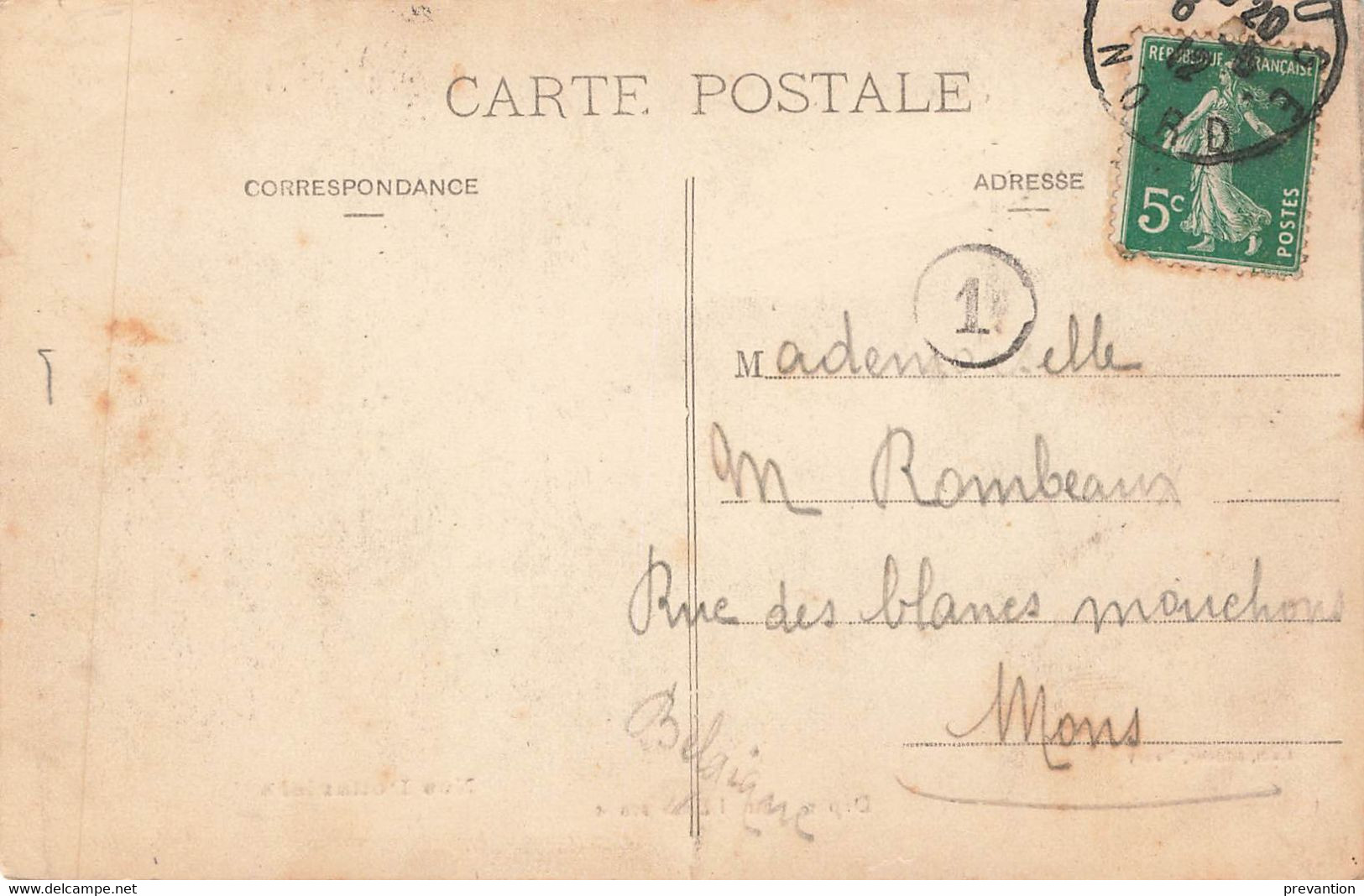 Nos Douaniers - Départ Pour L'Embuscade (avec Les Chiens) - Carte Circulé En 1912 - Douane