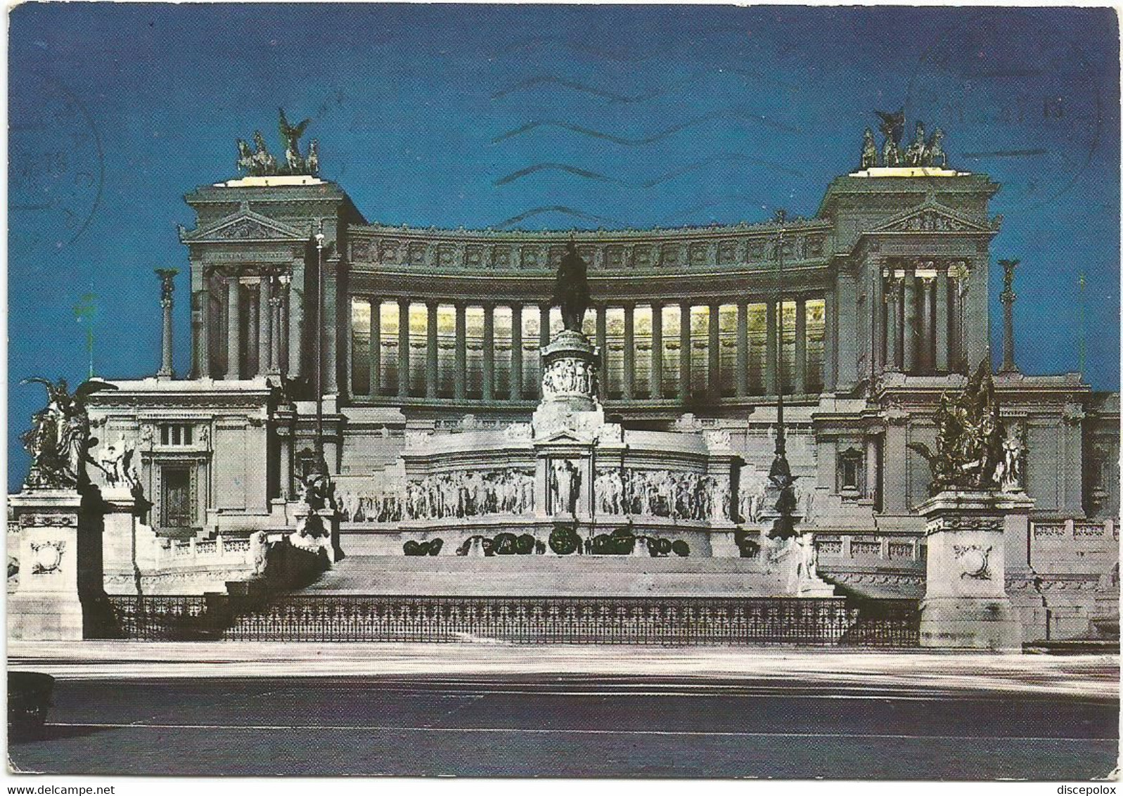 AC5608 Roma - Altare Della Patria - Monumento A Vittorio Emanuele II - Notturno Notte Nuit Night Nacht Noche - Altare Della Patria