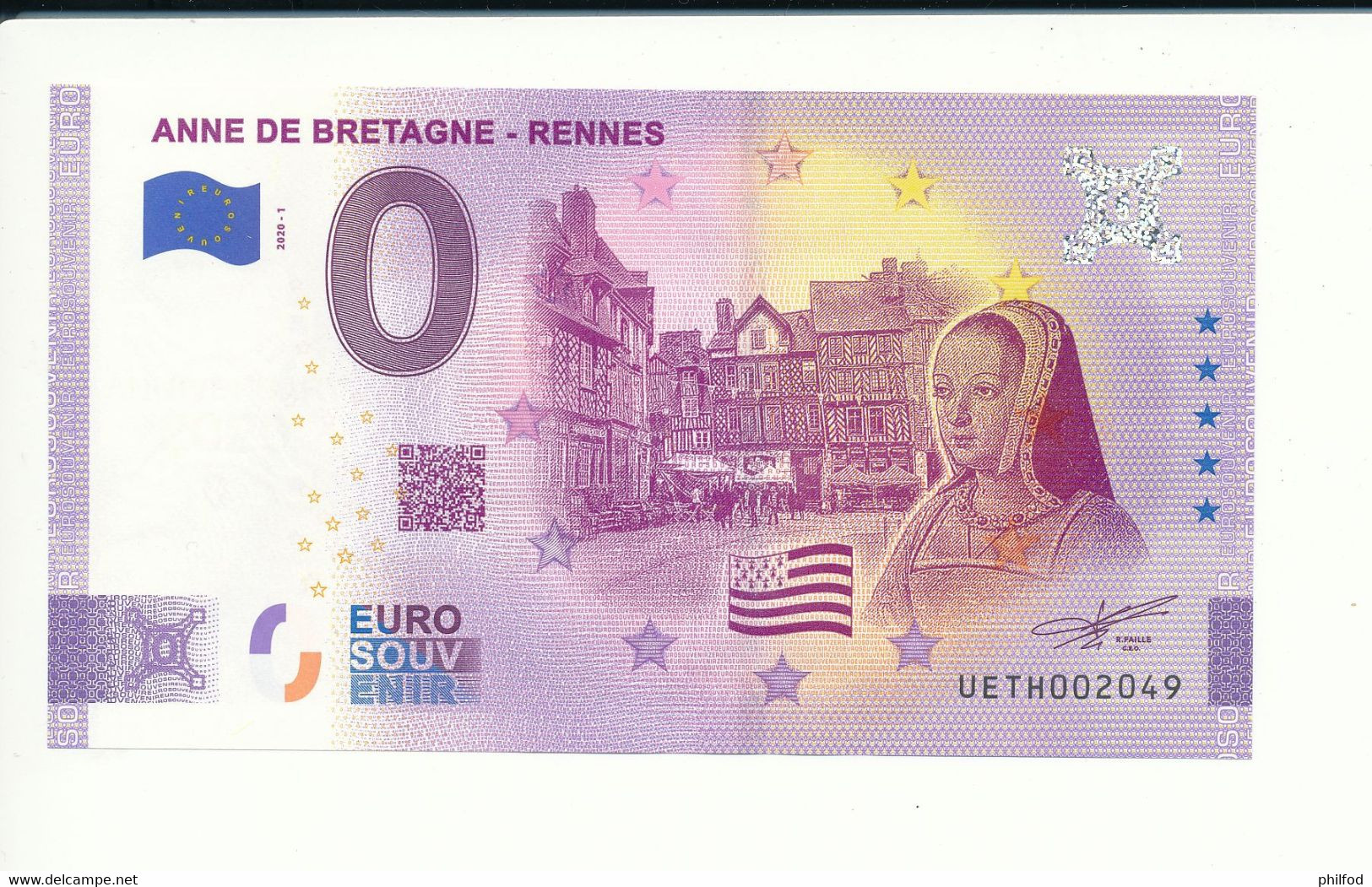 Billet Touristique 0 Euro - MONUMENT TSITSERNAKABERD YEREVAN - AMAC - 2019-1 - N° 3459 - Autres & Non Classés