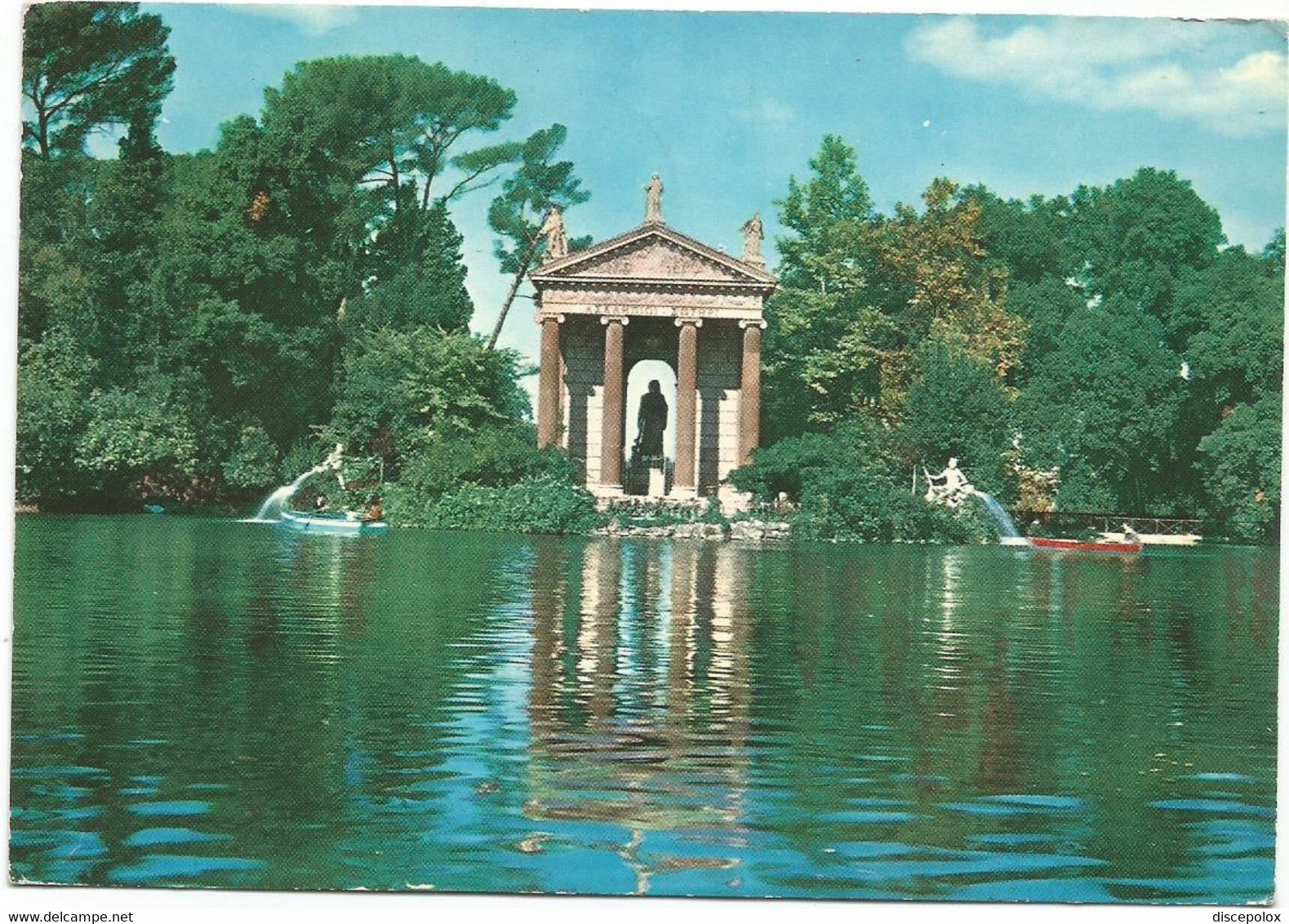 AC5623 Roma - Villa Borghese - Il Laghetto / Viaggiata 1967 - Parchi & Giardini