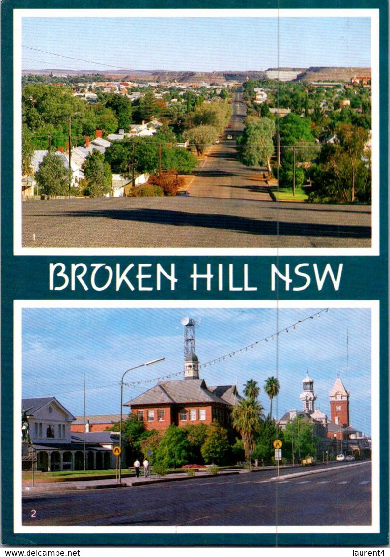(3 Oø 35) Australia - (Posted With Cycling 41-cent Stamp) NSW - Broken Hill - Broken Hill