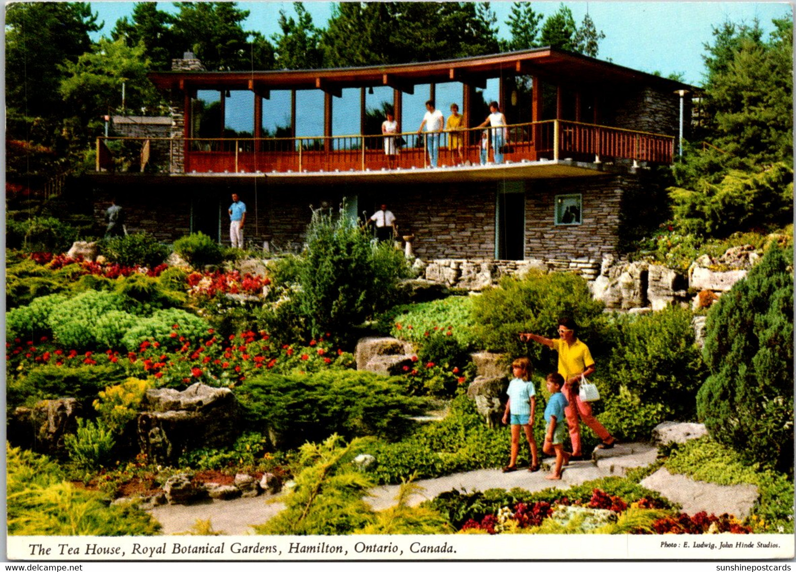 Canada Hamilton Royal Botanical Gardens The Tea House 1973 - Hamilton