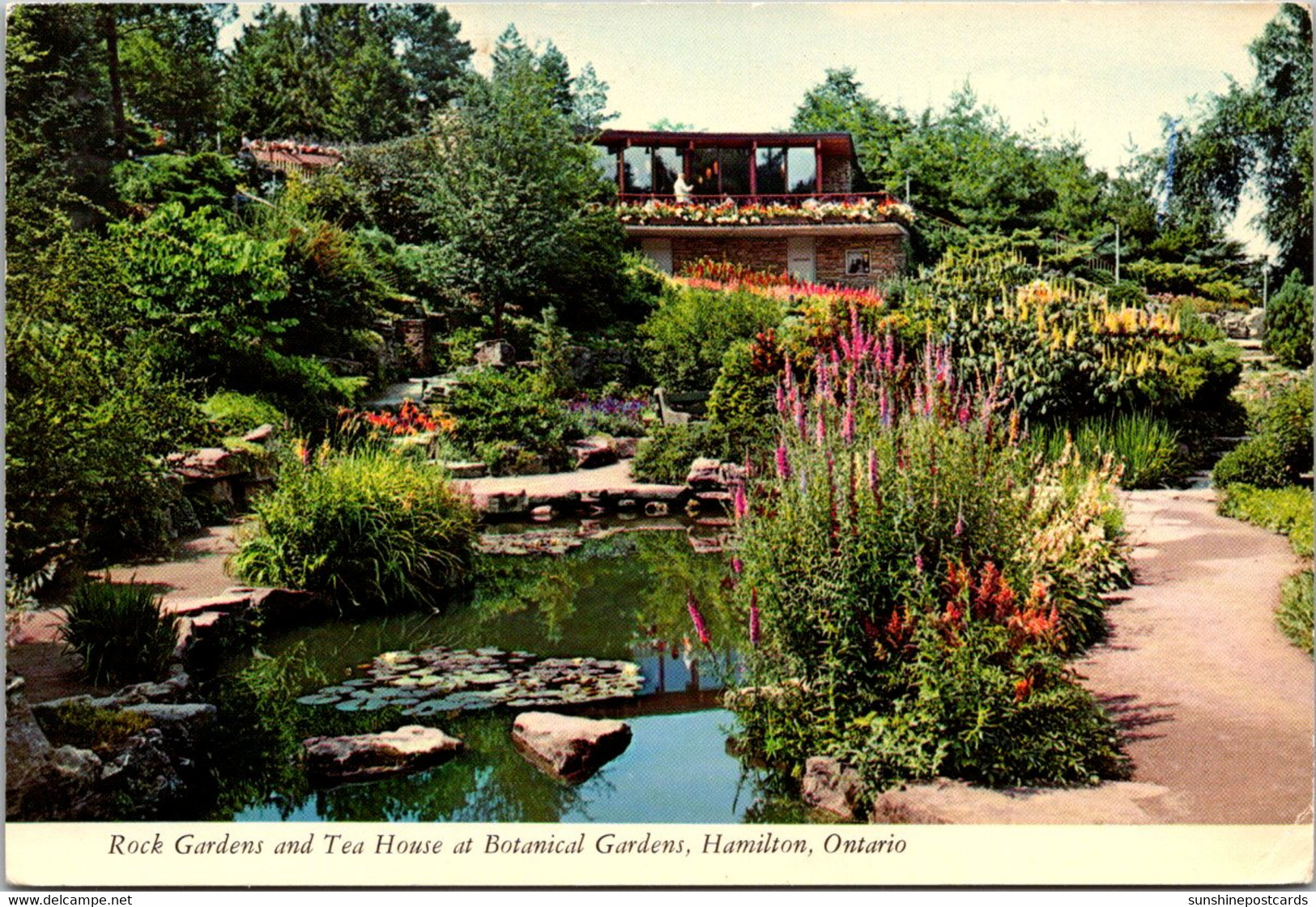 Canada Hamilton Royal Botanical Gardens The Rock Gardens And Tea House 1973 - Hamilton