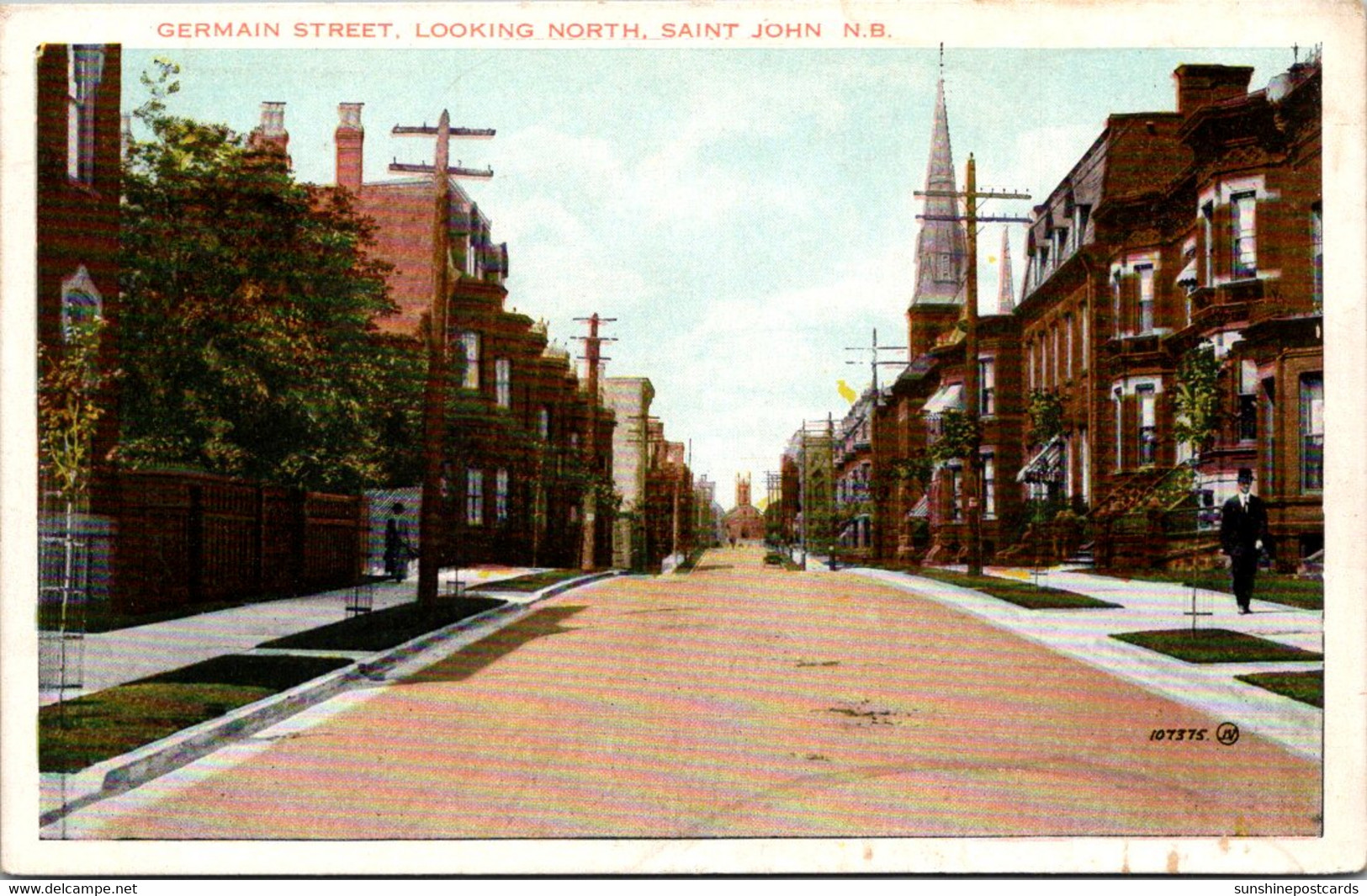 Canada St John Germain Street Looking North - St. John