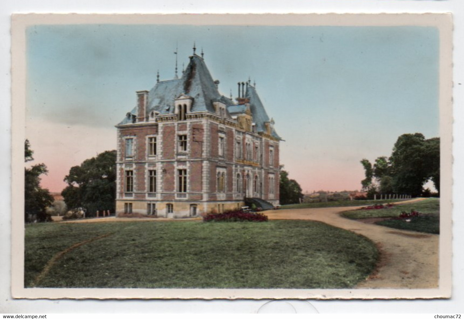 (72) 2512 2, Brulon, Georget-Dolbeau 8182, Château De Vert, Coté Nord-Est - Brulon