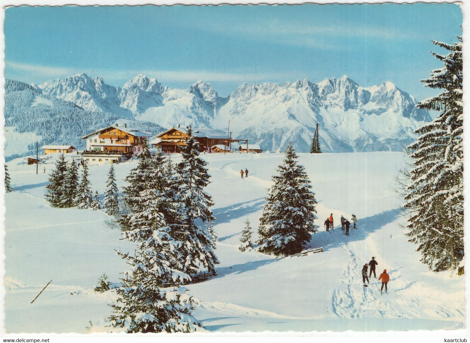 Wintersportgebiet Kirchberg In Tirol - Alpengasthof 'Maierl' 1220 M Gegen Wilden Kaiser - (Österreich) - Ski - Kirchberg