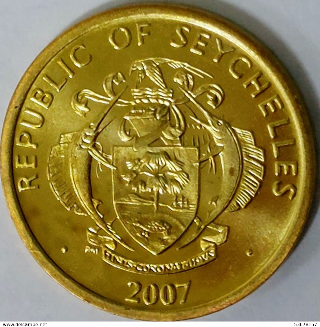Seychelles - 10 Cents 2007, KM# 48a (#1840) - Seychellen