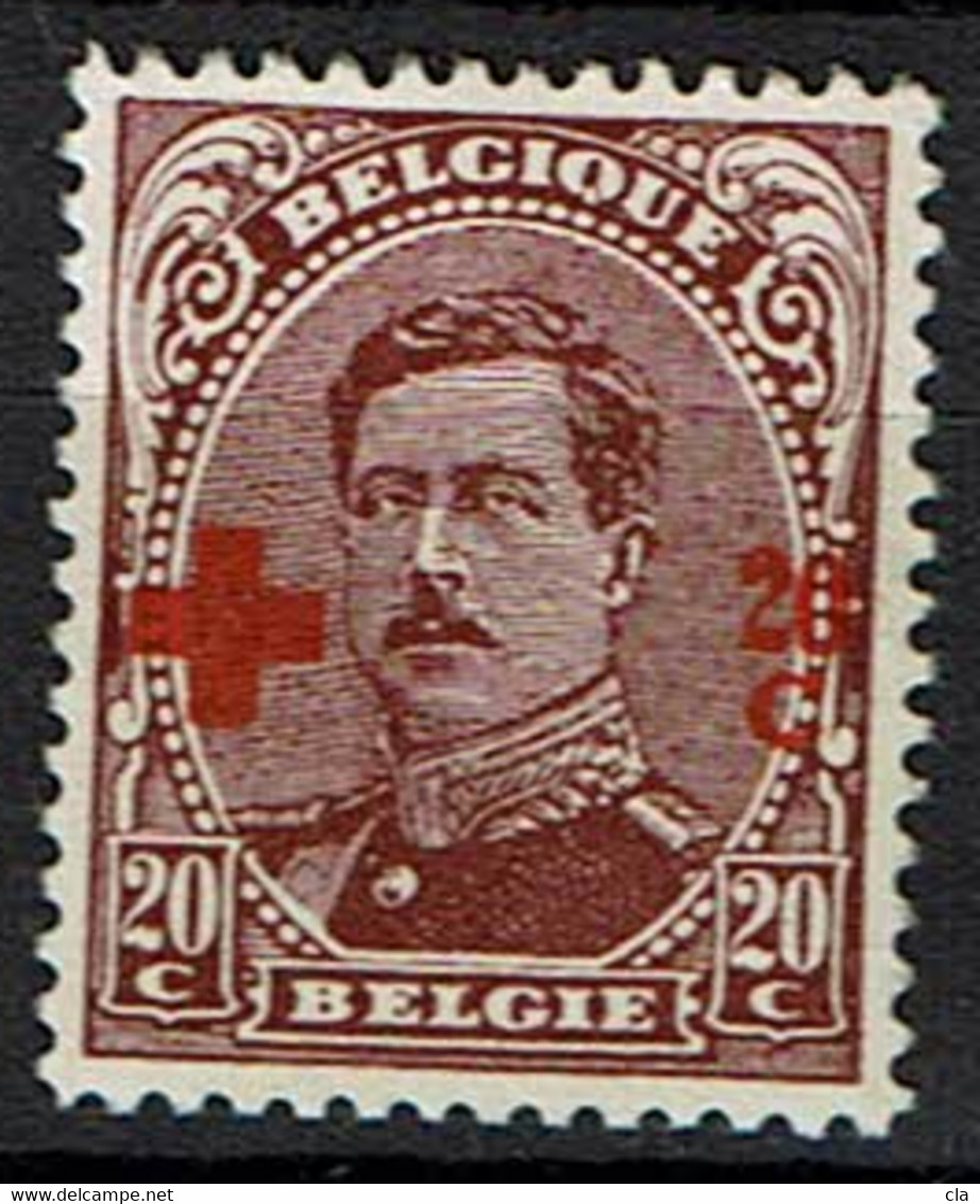155  **  120 - 1918 Croix-Rouge
