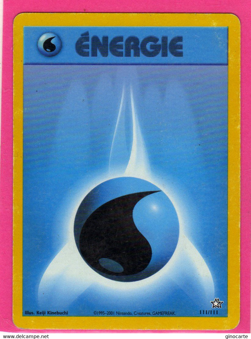 Carte Pokemon Francaise 1995 Wizards Neo Genesis 111/111 Energie Bon Etat - Wizards