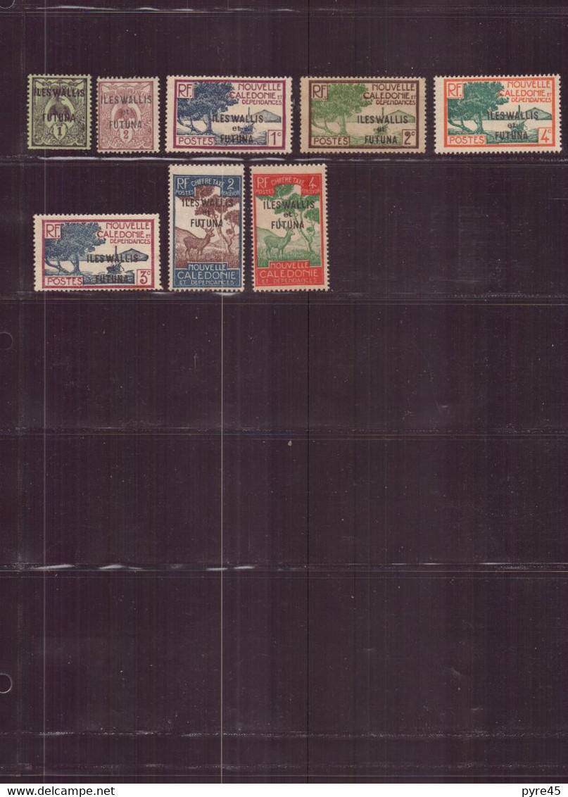 Wallis Et Futuna,  Lot De 8 Timbres Principalement Oblitérés - Verzamelingen & Reeksen