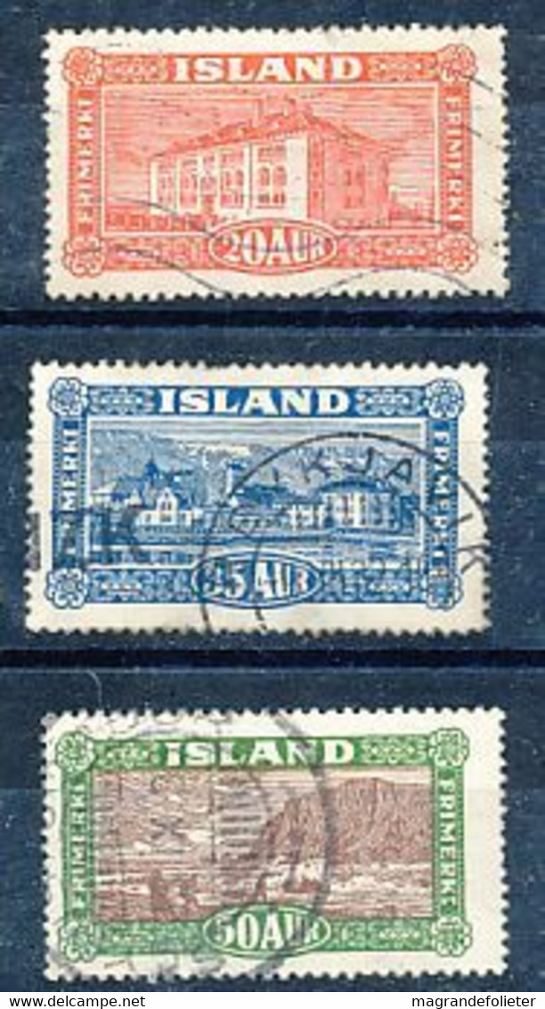 TIMBRE STAMP ZEGEL ISLANDE - Gebraucht