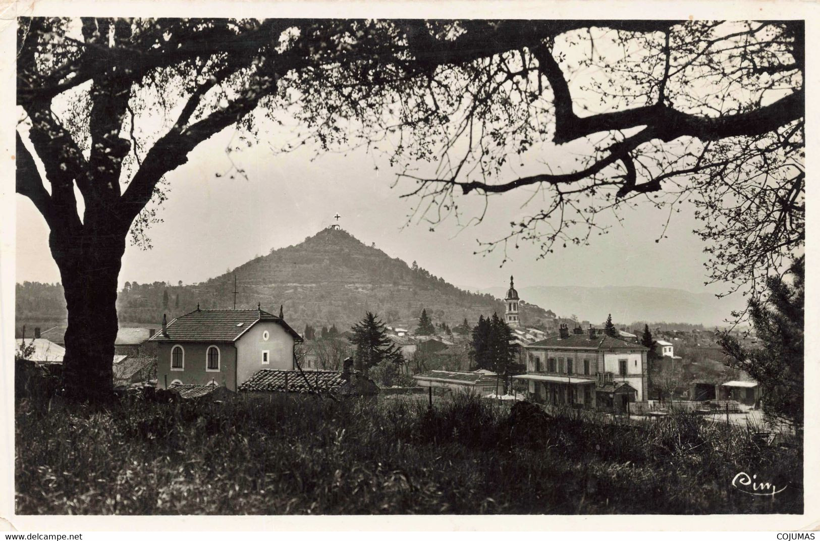 83 - VIDAUBAN - S10399 - Chapelle De Ste Brigitte Vue De La Gare - Carte Photo - L1 - Vidauban