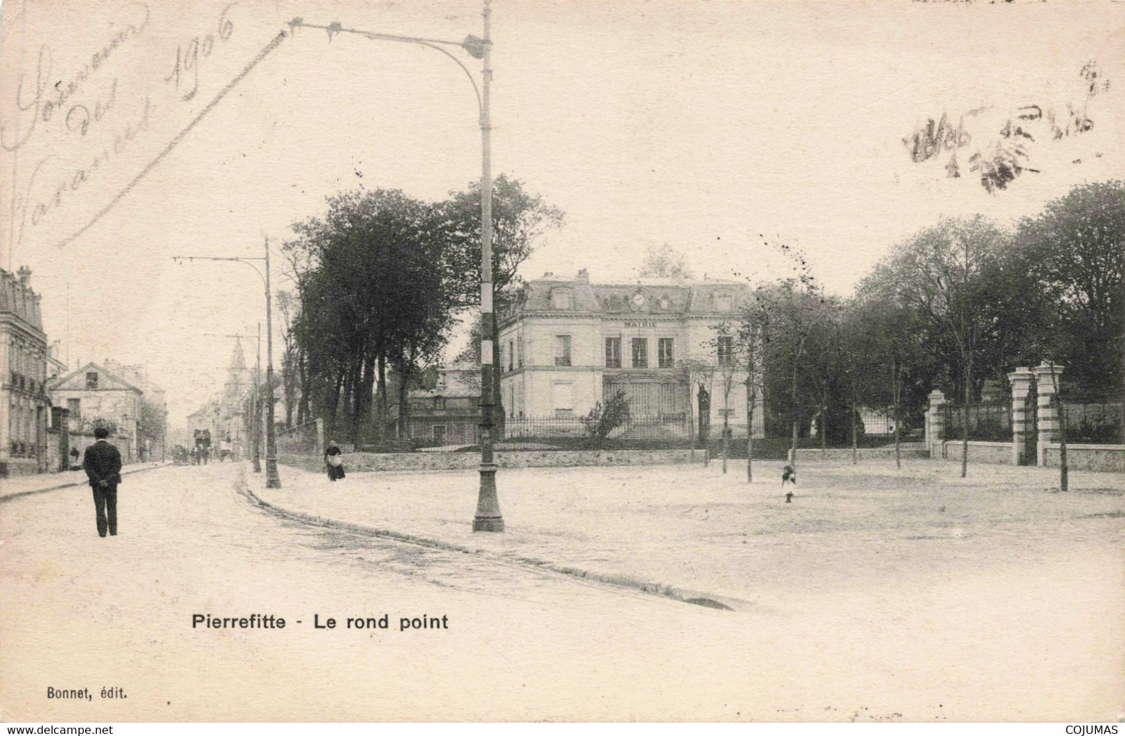 93 - PIERREFITTE - S10407 - Le Rond Point - Mairie - L1 - Pierrefitte Sur Seine